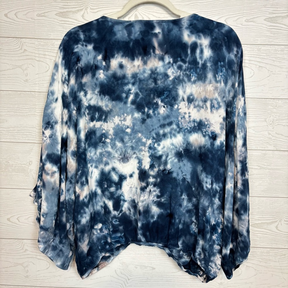 Young Fabulous & Broke Blue Tie Dye Two Piece Set Size Large - Picture 13 of 15